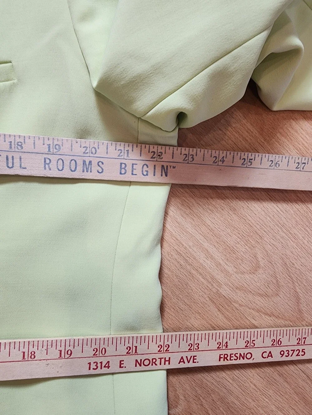 Zara Lime Green Single Button Blazer Jacket Size XL Blogger Fav Lyocell Blend - Picture 5 of 16